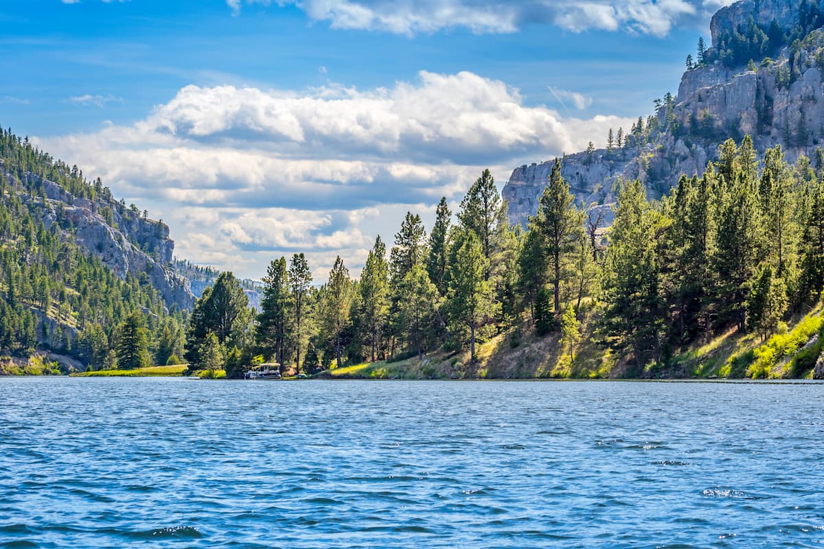 landscape of Gates of the Mountain